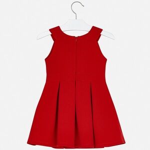 Size 8 Girls Mayoral Red Ruffle Dress for Kids